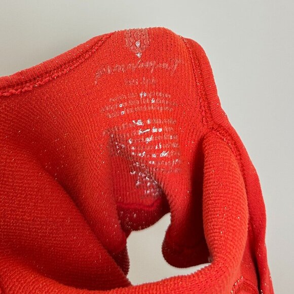 FREE PEOPLE Movement Glitter Cami in Hot Red Size X-Small - Picture 4 of 4